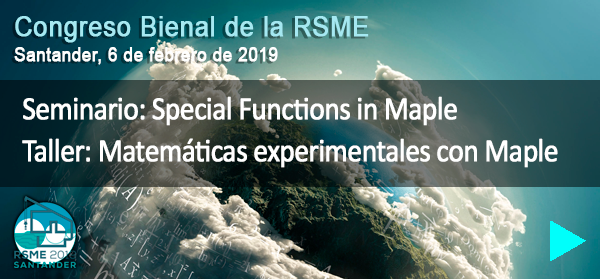 Actividades sobre Maple en el Congreso Bienal de la RSME