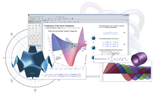 Estimación con Maple de los parámetros de un modelo masa-muelle-amortiguador