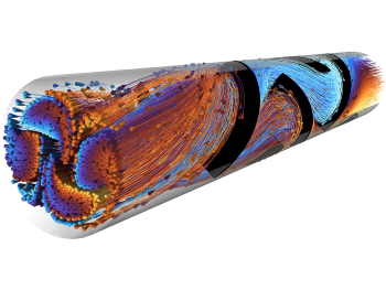 Modelo realizado con COMSOL Multiphysics