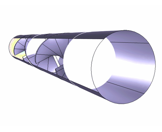 Modelo realizado con COMSOL Multiphysics