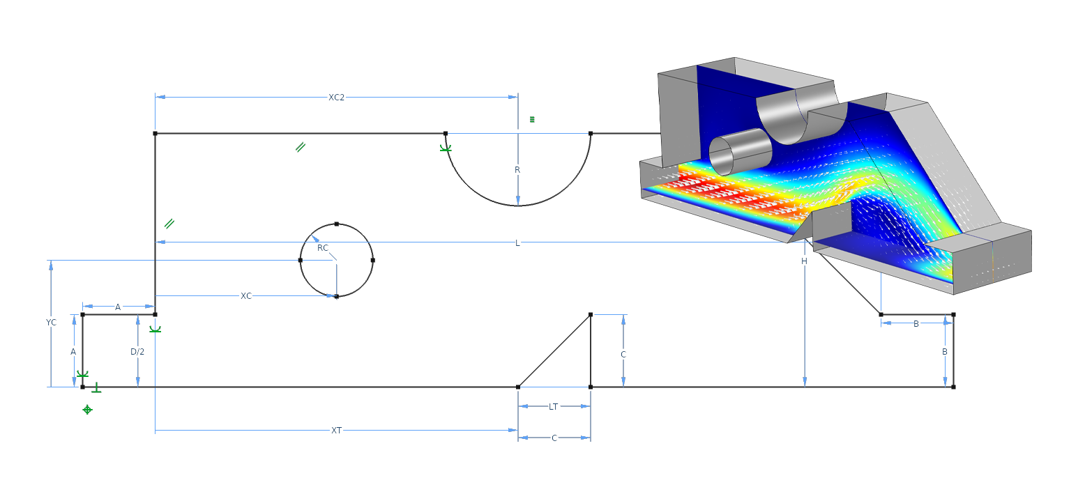 COMSOL Multiphysics® versión 5.5 introduce potentes herramientas de modelado geométrico