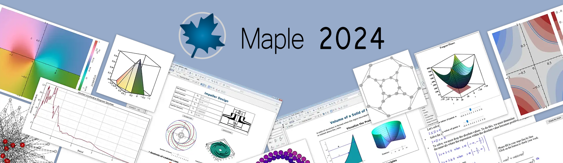Maple 2024 incluye muchas herramientas nuevas de visualización