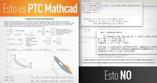 Mathcad es vs no es