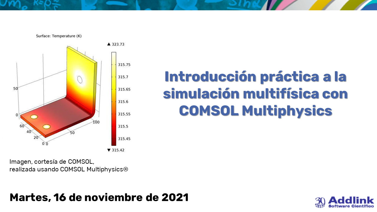 Taller: Introducción a la simulación multifísica con COMSOL (16 de noviembre de 2021)